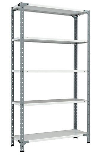 Стеллаж полочный для склада СТ-012 1800x1000x400 (150 кг нагрузка 5 полок)