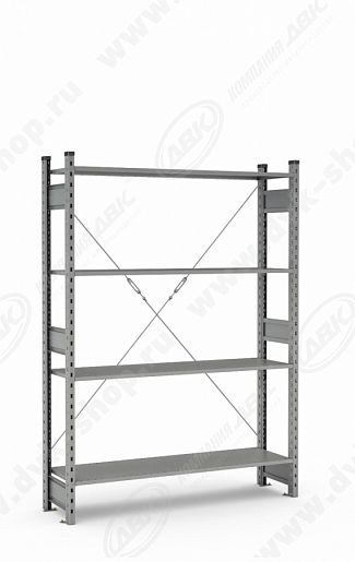Стеллаж полочный СТ-031 1855x1066x400 (4 полки) - нагрузка 300 кг.