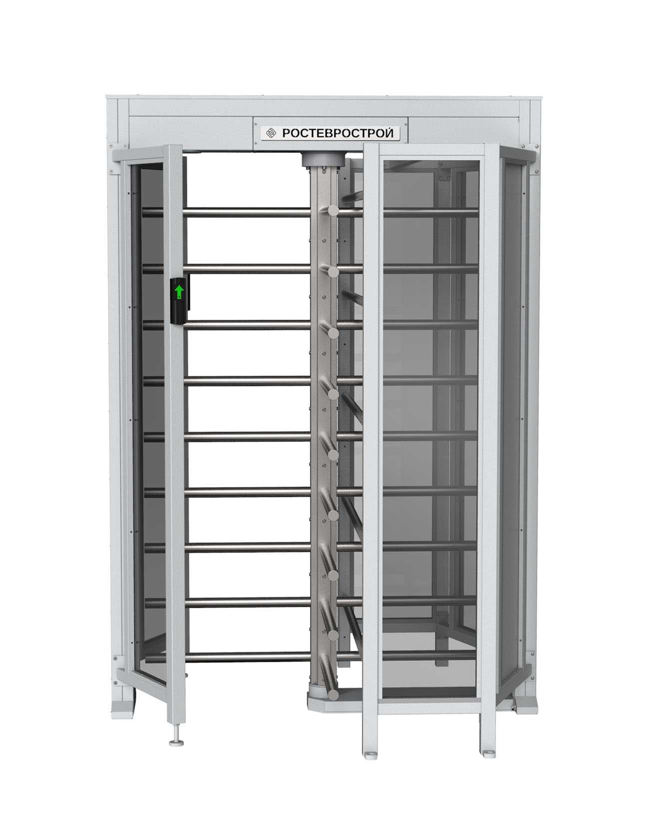 Полноростовой роторный 4-х лопастной турникет «ПР1С/4М2 У» модификации 2019 года