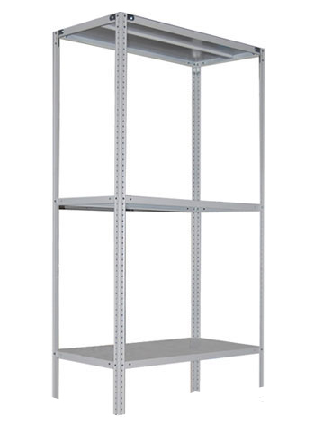 Стеллаж МС 500 1800x1000x500 (3 полки - нагрузка 140 кг)