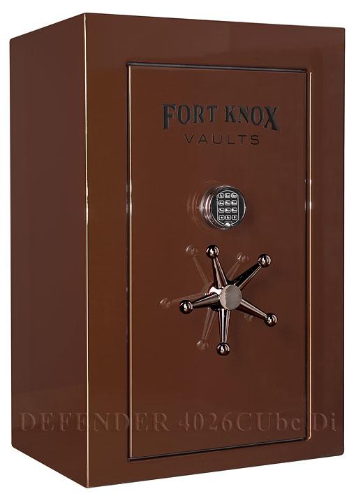 Сейф с возможностью крепить на пол Fort Knox® Defender 4026CUbc Di