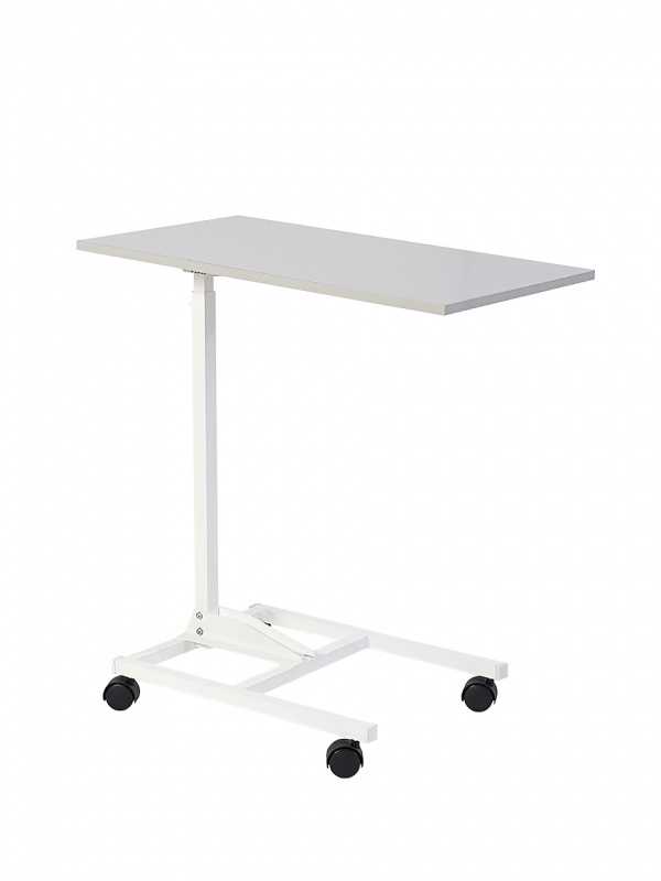 Столик медицинский прикроватный СтПр-«МСК» (столешница ЛДСП) с мебельными колесами МСК-511М