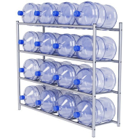 Стеллаж для 16 бутылей «Аква-16» (КРУГЛАЯ ТРУБА)