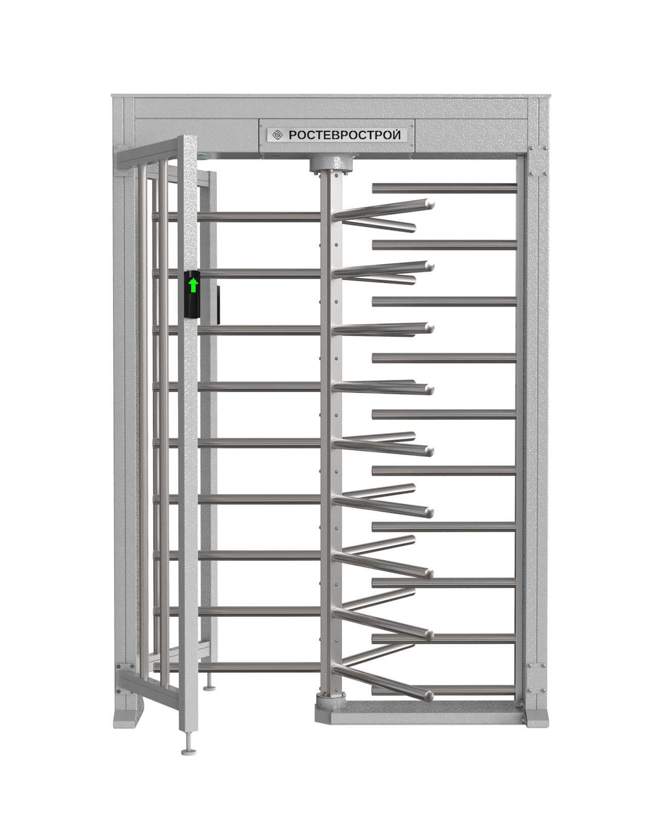 Полноростовой роторный 3-х лопастной турникет облегченной серии «ПР1Л/3М2» модификации 2019 года