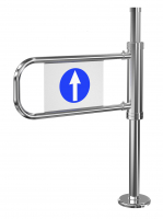 Механическая калитка с гидромеханическим доводчиком «К21пр ХРОМ»