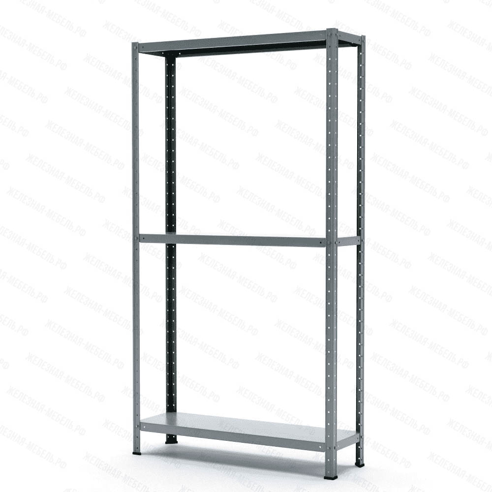 Стеллаж для склада MS Hard 200x100x60 (3 полки)