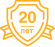 20 лет на рынке 20 лет на рынке