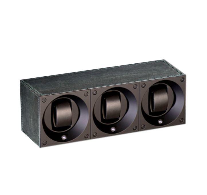 Сейф для часов Swiss Kubik Triple Calf Leather Natural