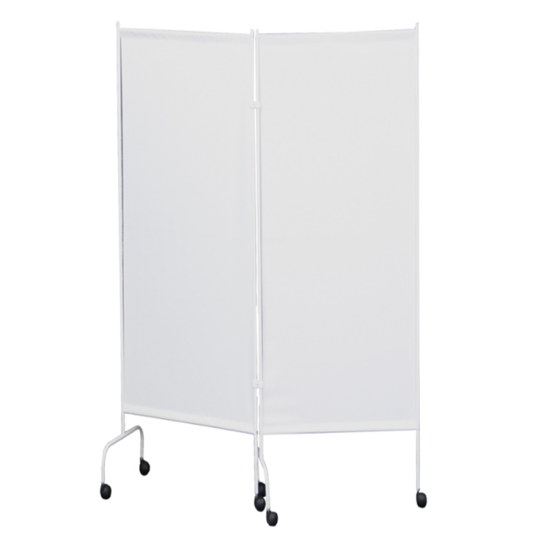 Ширма медицинская на колесах, 2 секции МСК-2302