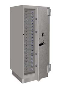 Сейф взломостойкий депозитный ЛС-465 31 яч.