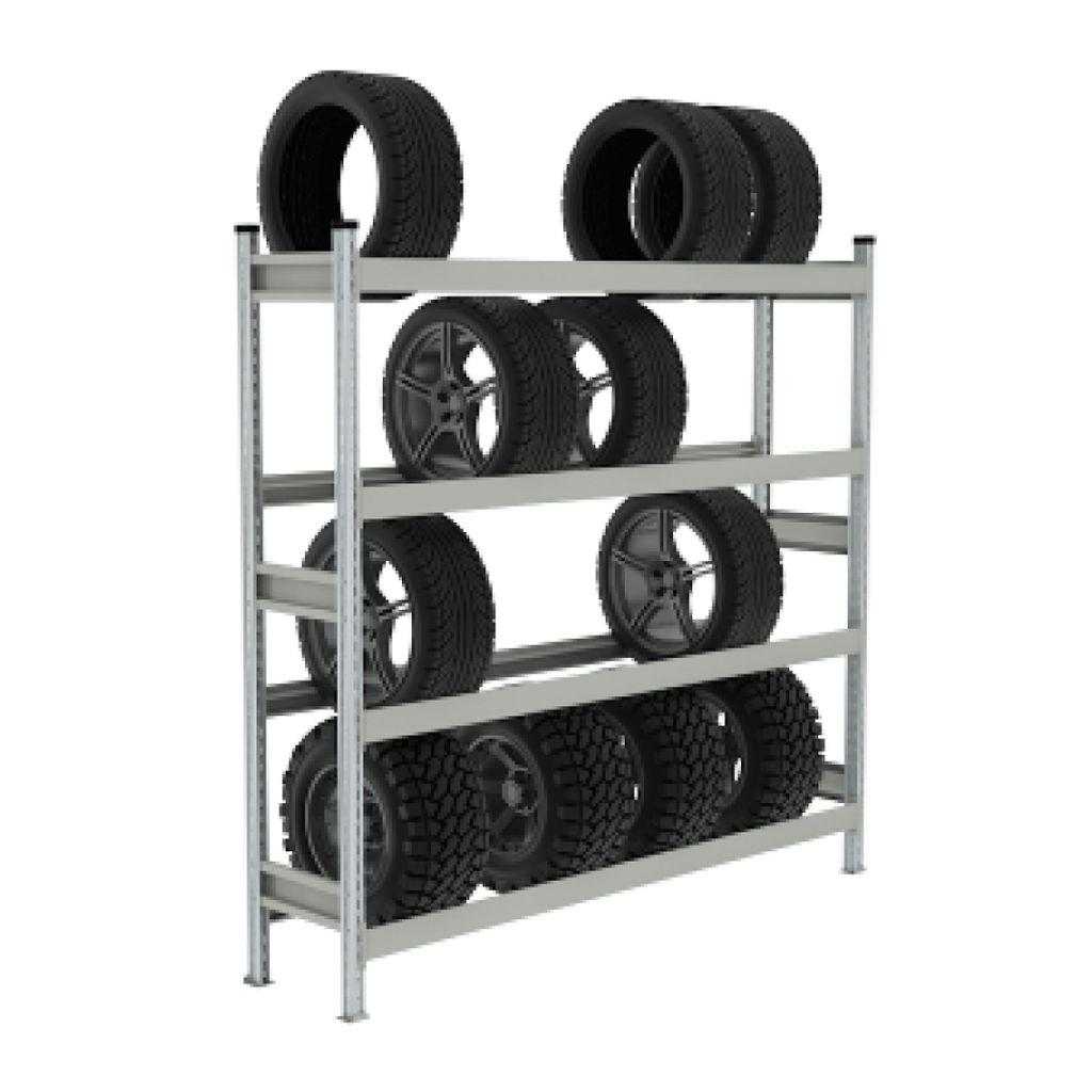 СТ-023 для автошин и дисков 2000x2100x300 (4 полки)