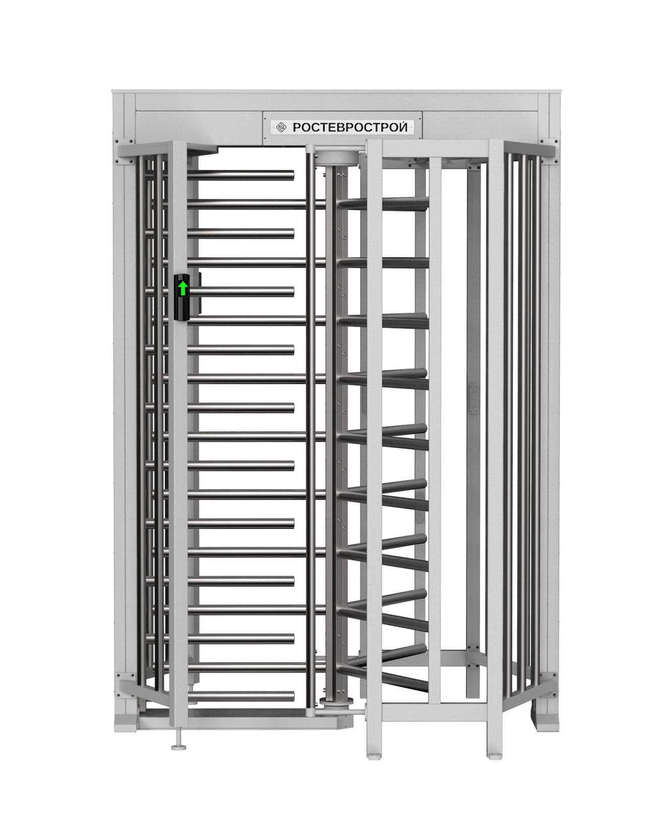 Полноростовой роторный 3-х лопастной турникет-шлюз «ПР1Ш/3М2» модификации 2019 года